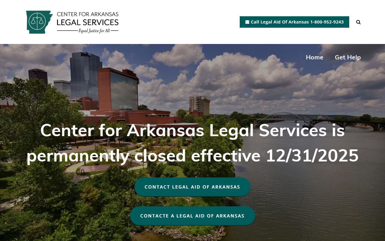 Arkansas Access to Justice Pulaski County legal-help and court records portal